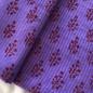 Preview: Hand Block Print aus Indien – PURPLE PAISLEY
